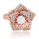 Couture Fleur Silver Ring - Diavo Jewels