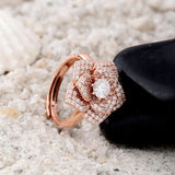 Couture Fleur Silver Ring - Diavo Jewels