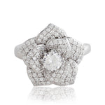 Couture Fleur Silver Ring - Diavo Jewels