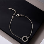 Eclipse Harmony Silver Bracelet - Diavo Jewels