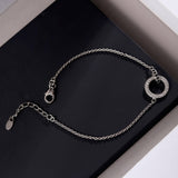 Eclipse Harmony Silver Bracelet - Diavo Jewels