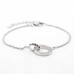 Eclipse Harmony Silver Bracelet - Diavo Jewels