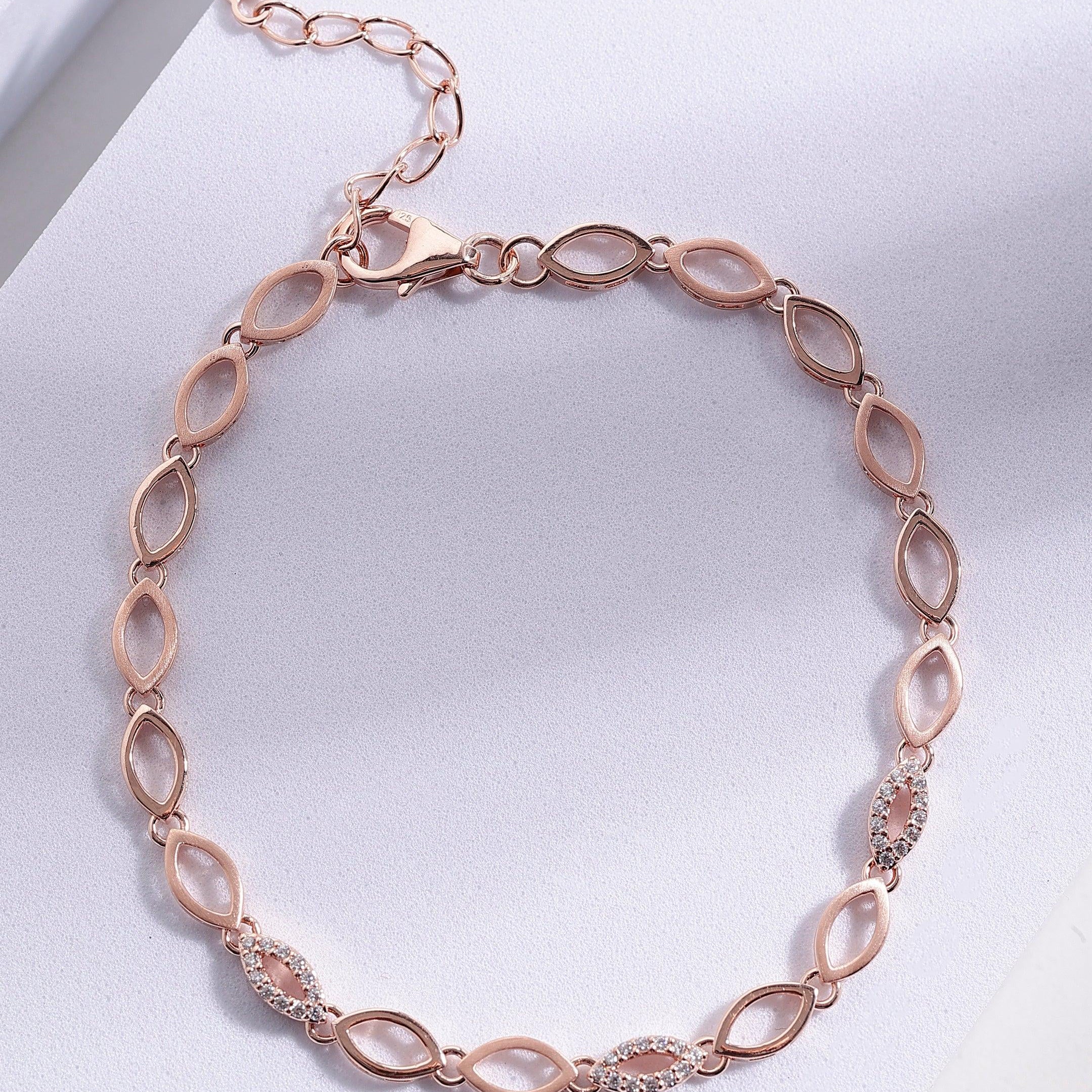 Aurora Blaze Silver Bracelet