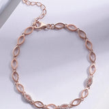 Aurora Blaze Silver Bracelet