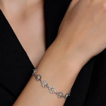 Daisy Delight 925 Silver Bracelet - Diavo Jewels