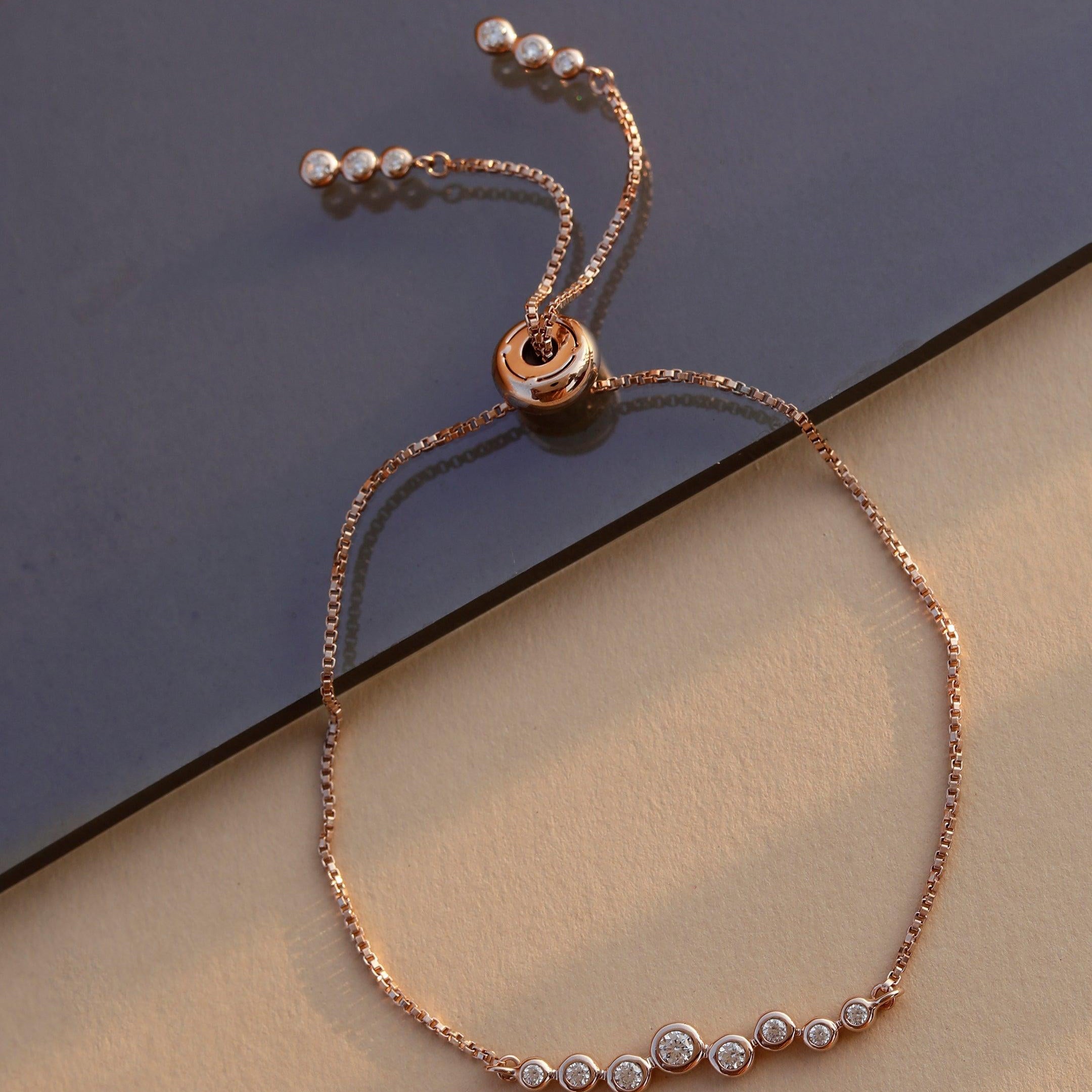 Sleek Beaded Sterling Silver Bracelet - Diavo Jewels