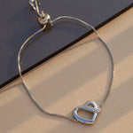 Heartstrings Silver Wristlet - Diavo Jewels