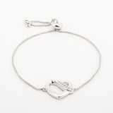 Heartstrings Silver Wristlet - Diavo Jewels