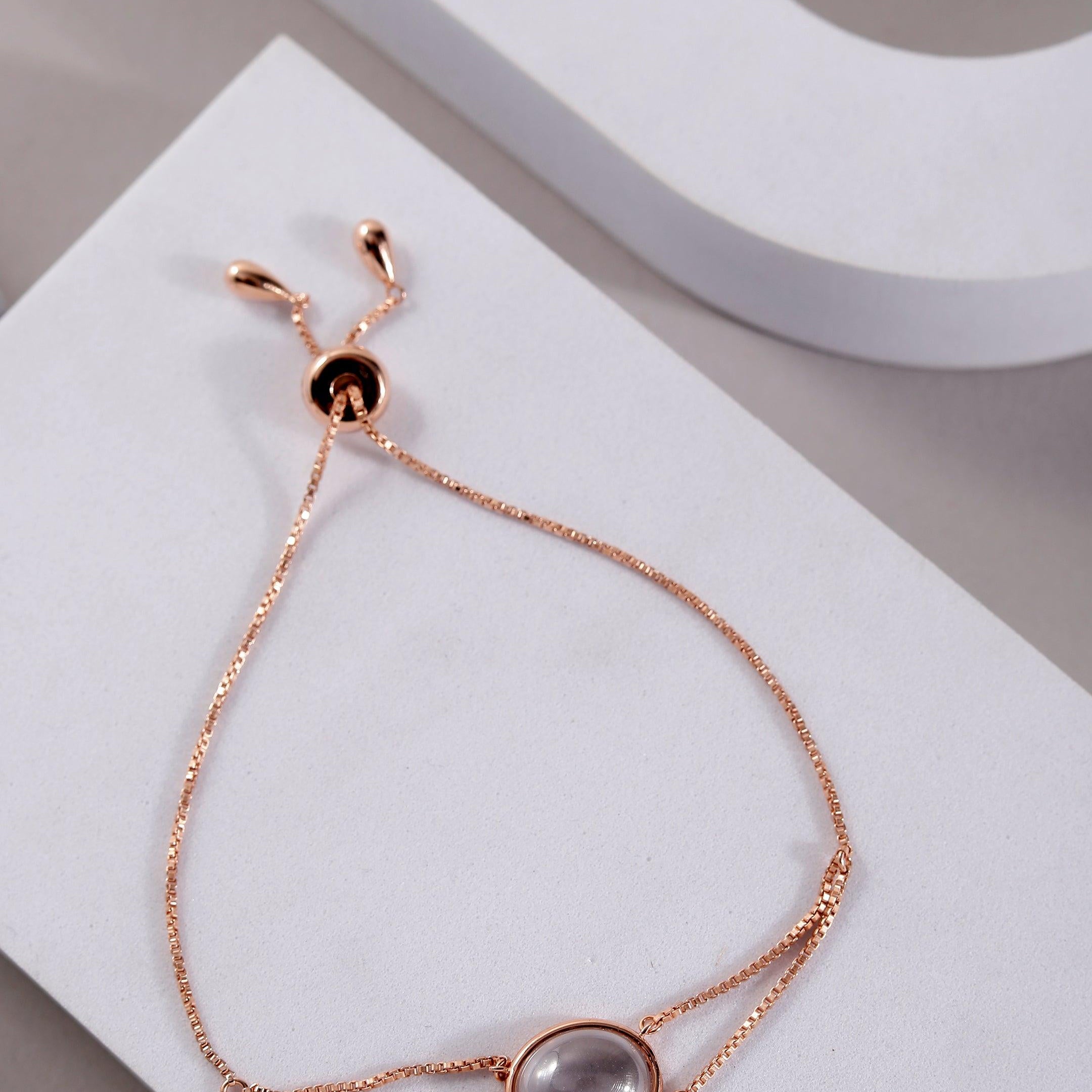 Haloed Dual Layer Silver Wristwear - Diavo Jewels