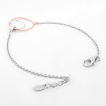 Sleek Circlet Duo Silver Bracelet - Diavo Jewels