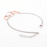 Radiant Interlocking Hoops Bracelet - Diavo Jewels