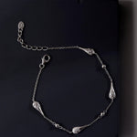 Modern Chic Lobster Claw Silver Bracelet - Diavo Jewels