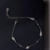 Modern Chic Lobster Claw Silver Bracelet - Diavo Jewels