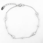 Modern Chic Lobster Claw Silver Bracelet - Diavo Jewels