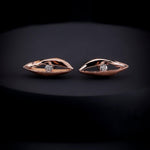 Eye of Glamour Silver Earrings - Diavo Jewels