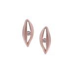 Eye of Glamour Silver Earrings - Diavo Jewels