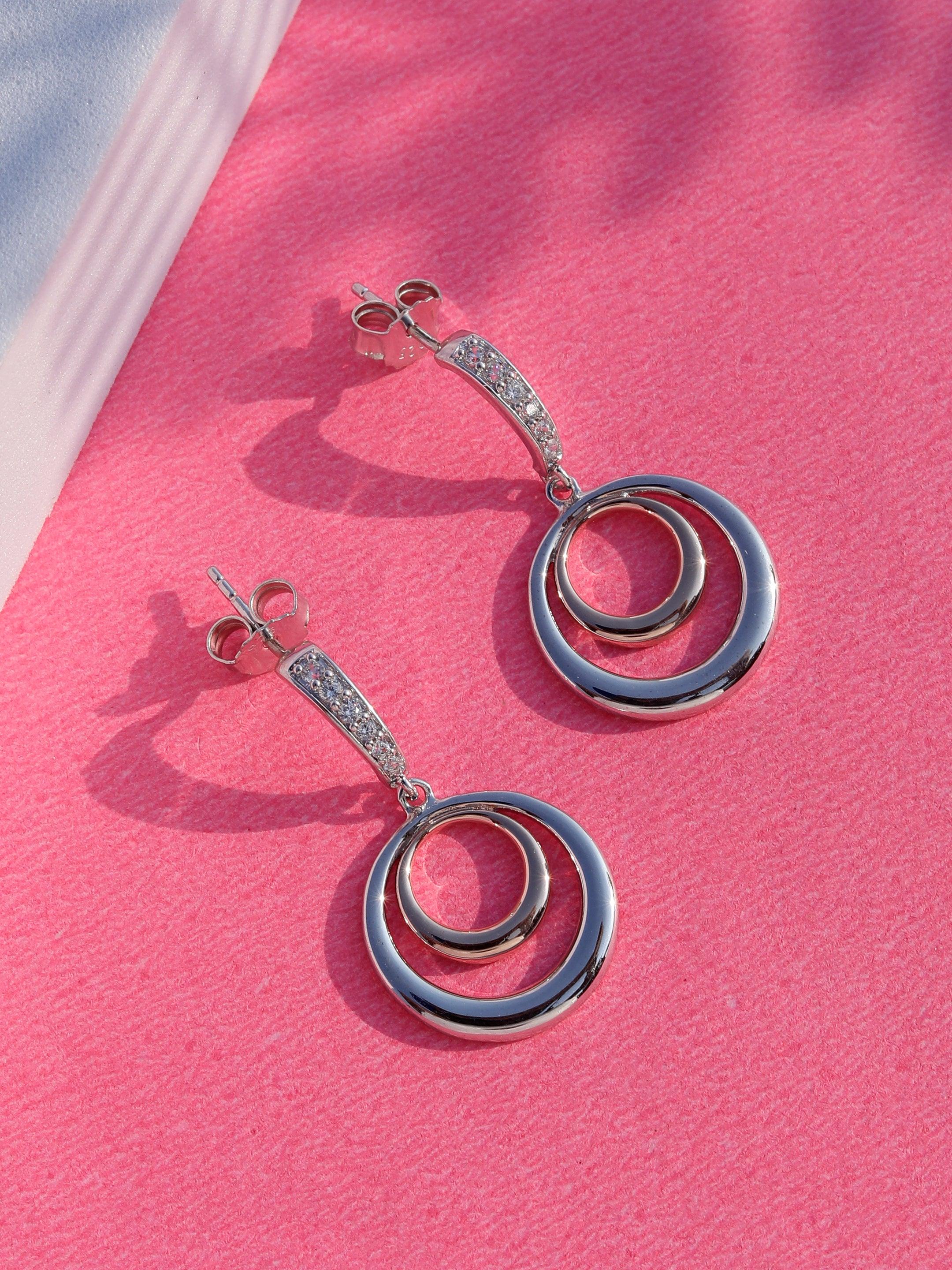 Ecliptic Duet Hoop Earrings - Diavo Jewels