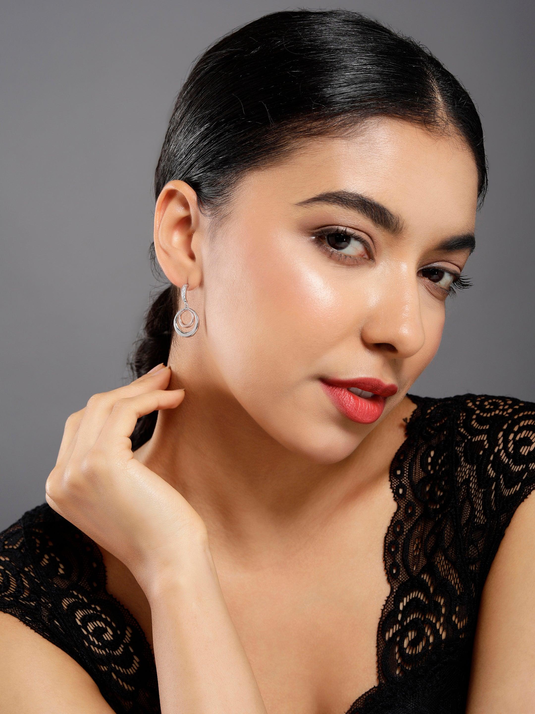 Ecliptic Duet Hoop Earrings - Diavo Jewels