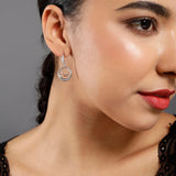 Ecliptic Duet Hoop Earrings - Diavo Jewels