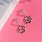 Ecliptic Duet Hoop Earrings - Diavo Jewels