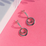 Ecliptic Duet Hoop Earrings - Diavo Jewels