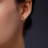 Eternal Knot Silver Earrings - Diavo Jewels