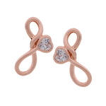 Eternal Knot Silver Earrings - Diavo Jewels