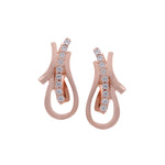 Swirls of Elegance Silver Earrings - Diavo Jewels