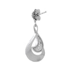 Celestial Drop Silver Earrings - Diavo Jewels