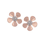 Floral Fantasy Silver Earrings - Diavo Jewels