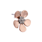 Floral Fantasy Silver Earrings - Diavo Jewels