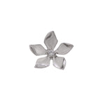 Floral Finesse Silver Earrings - Diavo Jewels