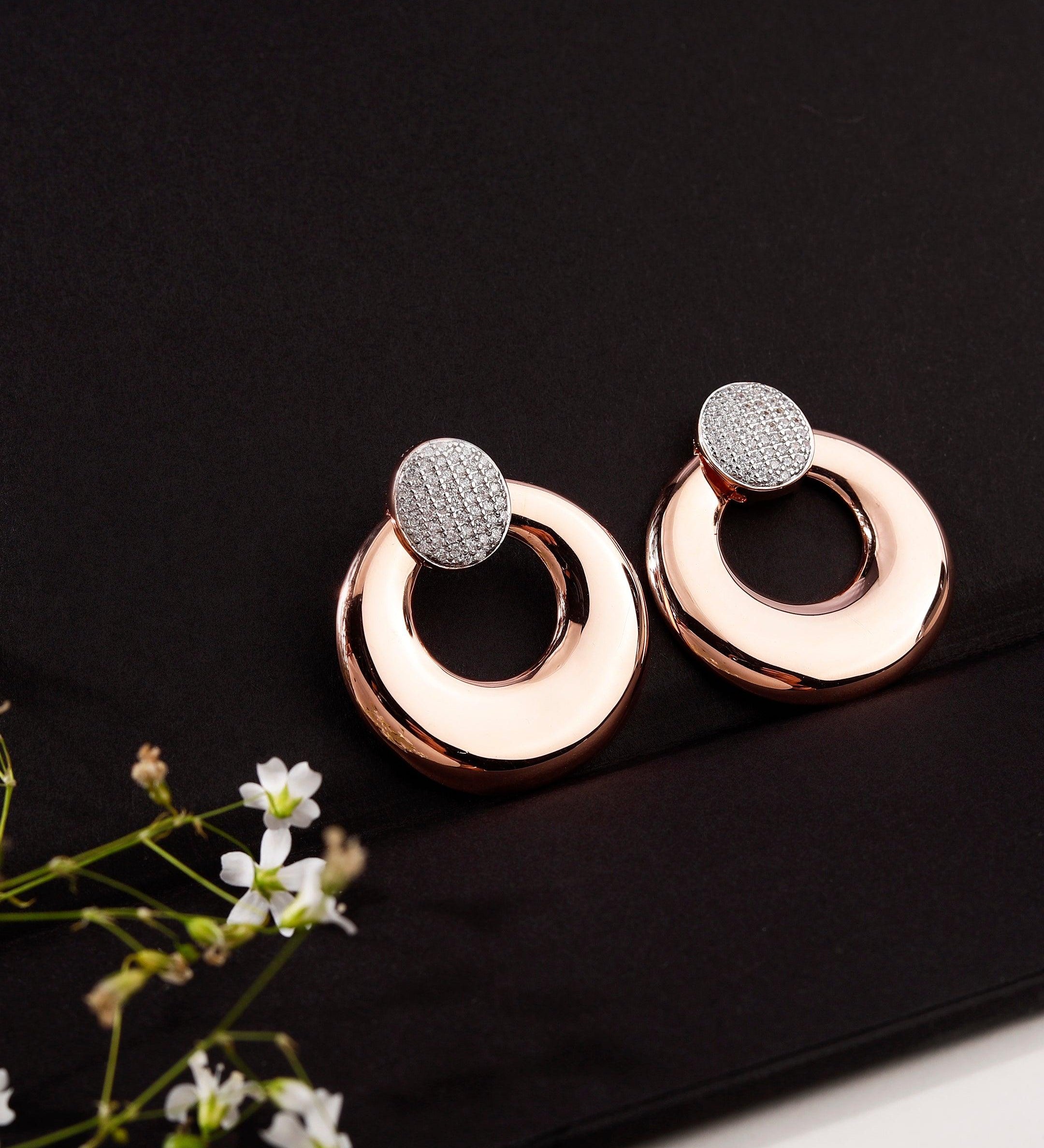 Dynamic Circlet 925 Silver Earrings - Diavo Jewels