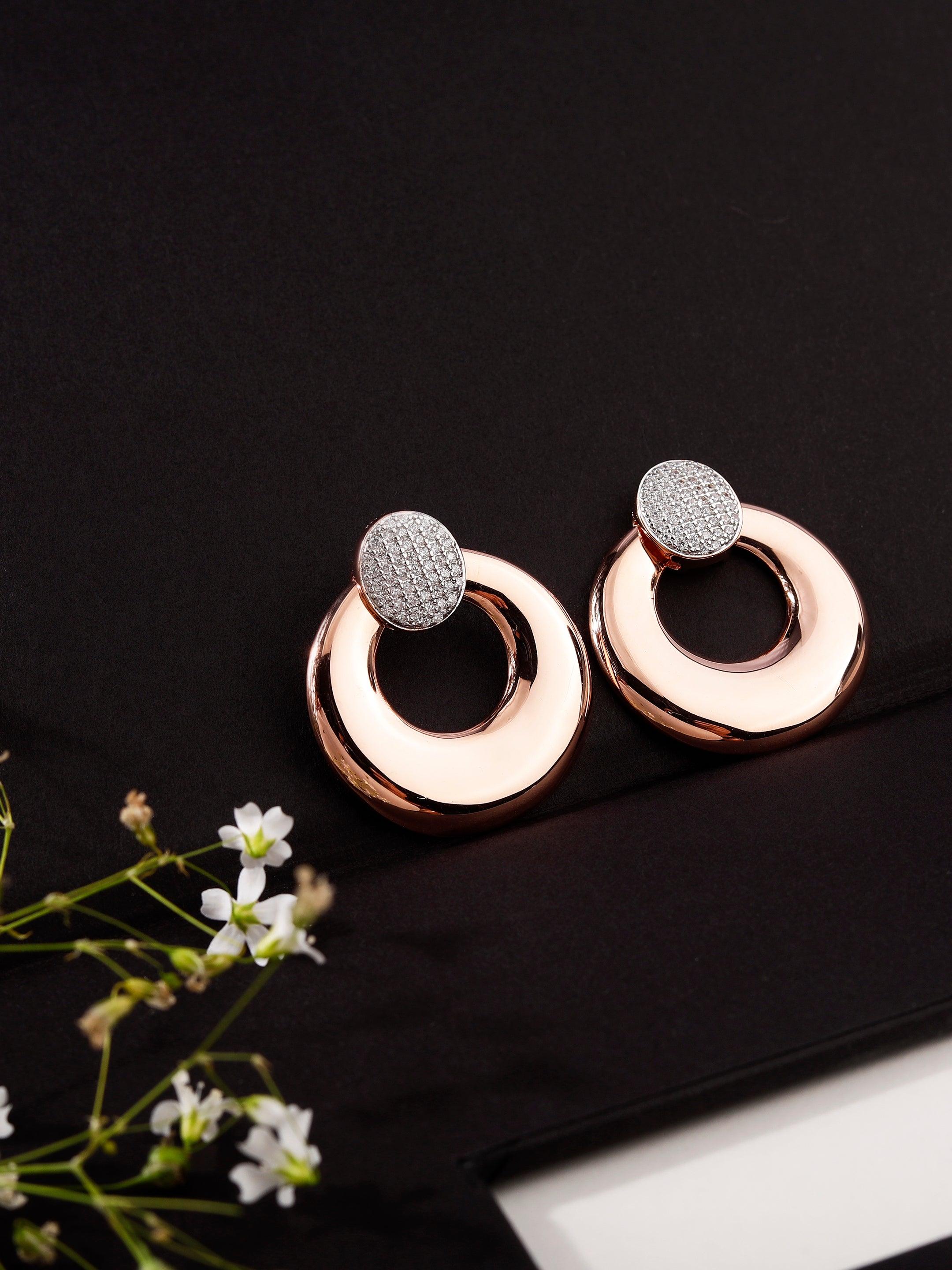 Dynamic Circlet 925 Silver Earrings - Diavo Jewels