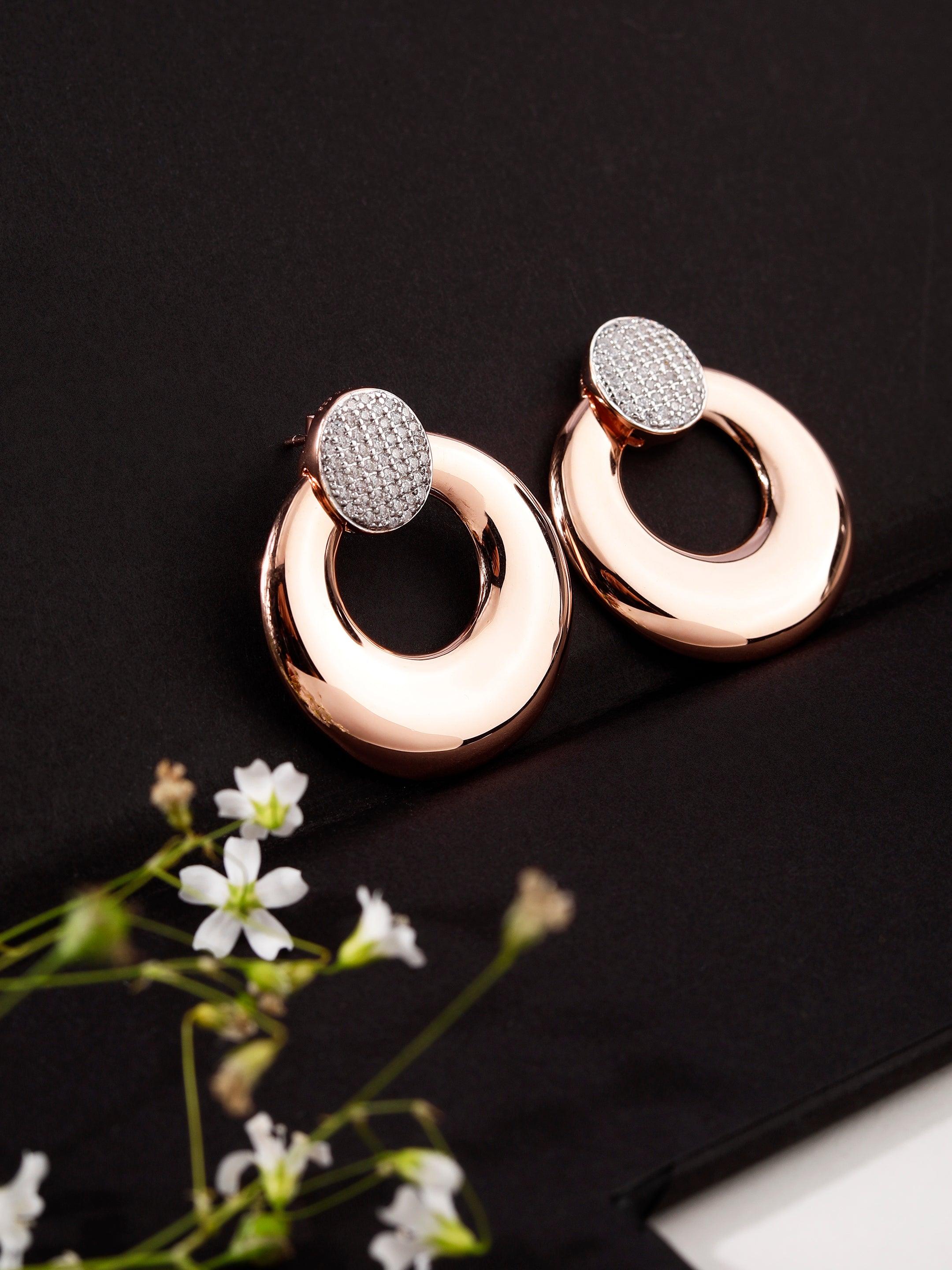 Dynamic Circlet 925 Silver Earrings - Diavo Jewels