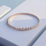 Circles of Grace Silver Bangle - Diavo Jewels