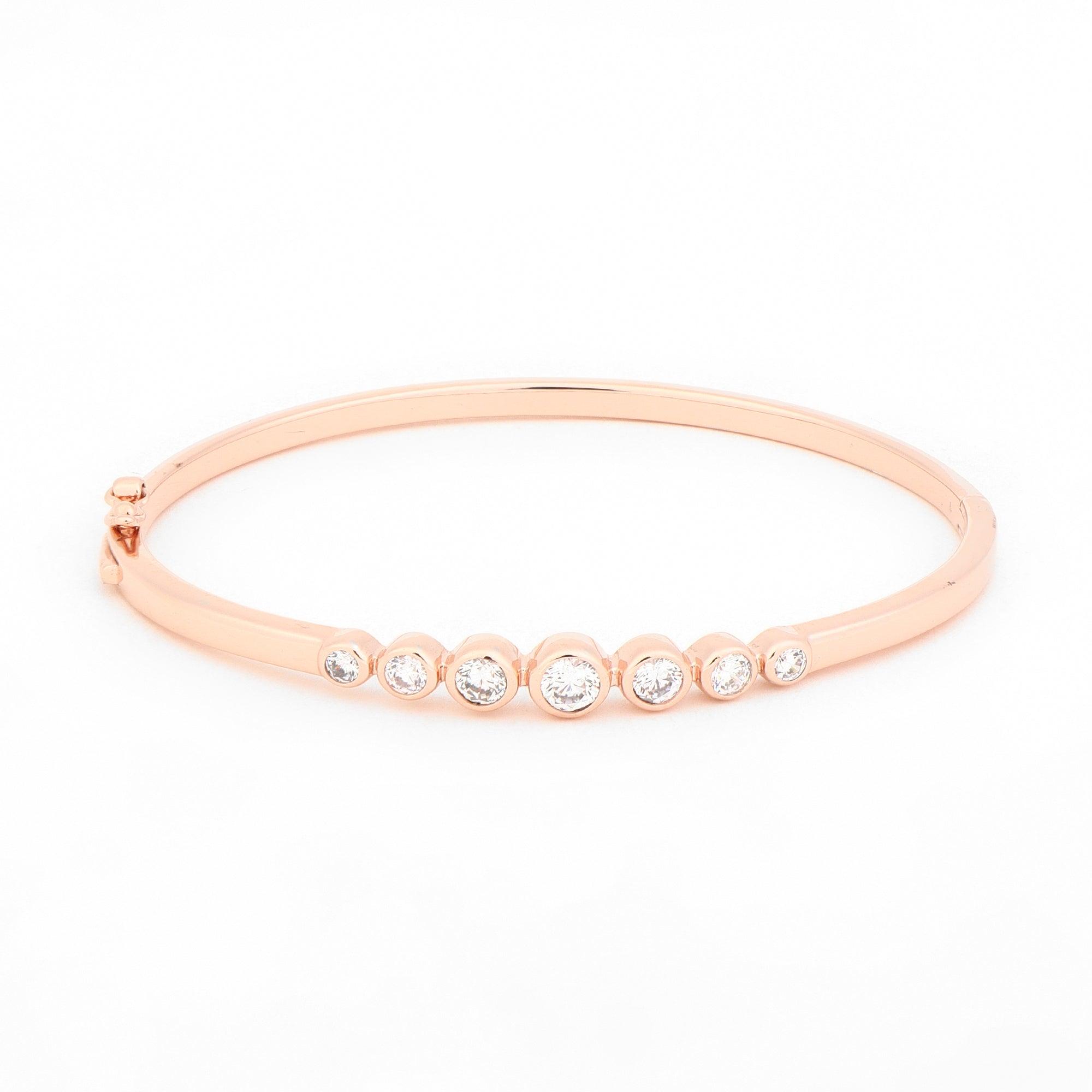 Circles of Grace Silver Bangle - Diavo Jewels