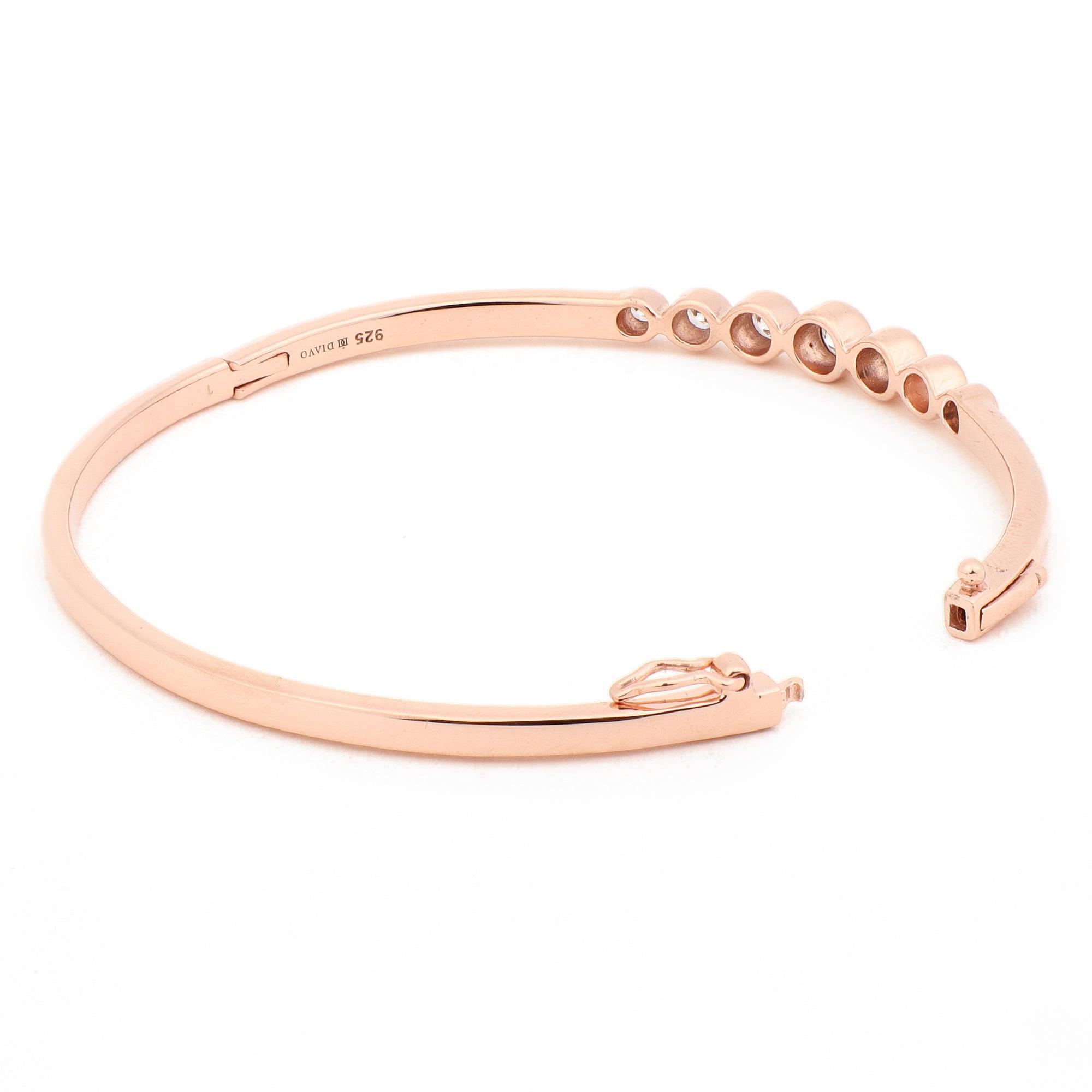 Circles of Grace Silver Bangle - Diavo Jewels