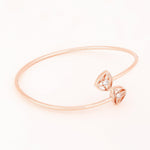 Petite Starlet Sterling Silver Bangle - Diavo Jewels