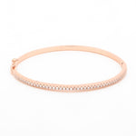 Radiant Orb Silver Bangle - Diavo Jewels