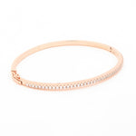 Radiant Orb Silver Bangle - Diavo Jewels