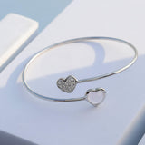 Love Breeze Silver Bangle - Diavo Jewels