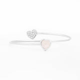 Love Breeze Silver Bangle - Diavo Jewels