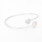 Love Breeze Silver Bangle - Diavo Jewels