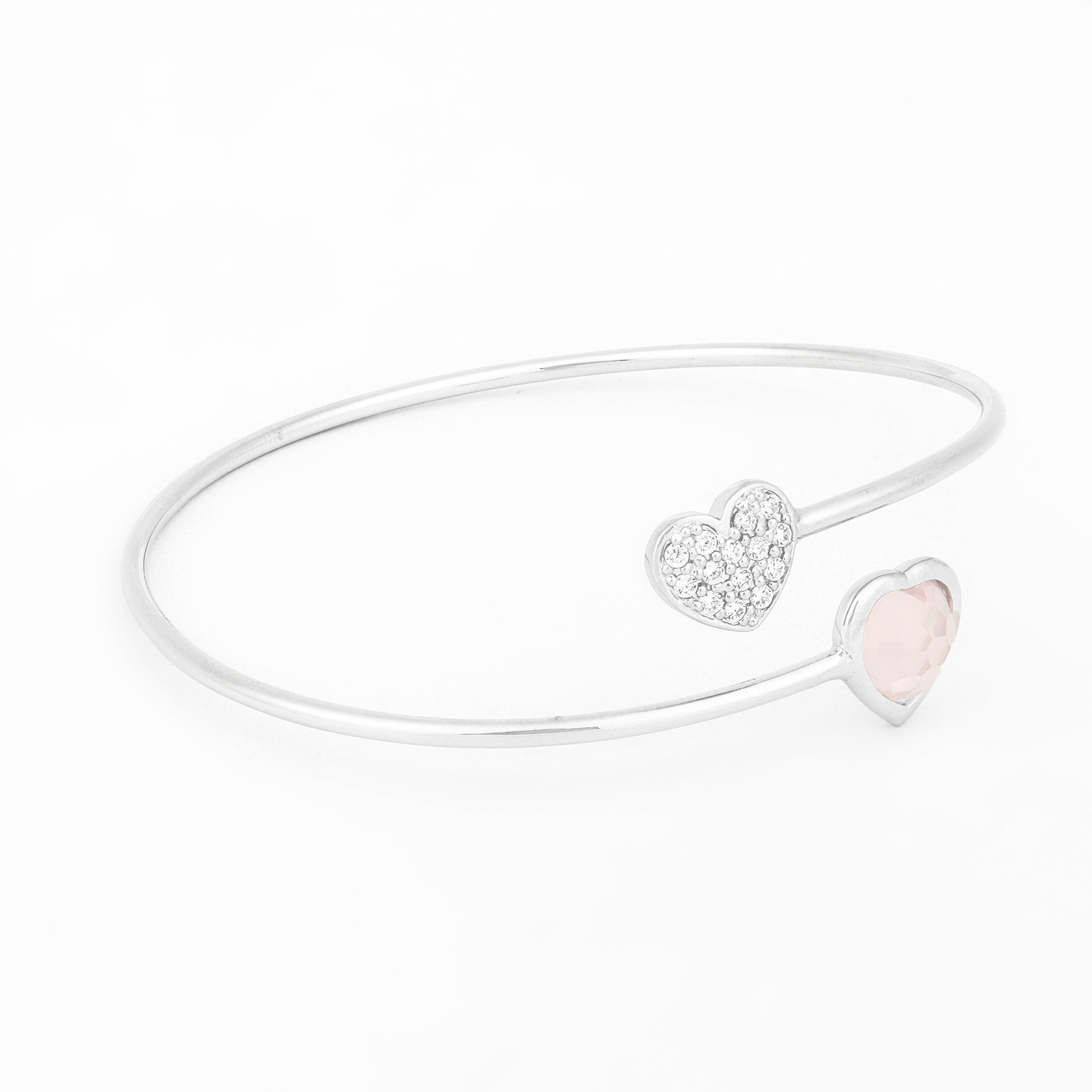 Love Breeze Silver Bangle - Diavo Jewels