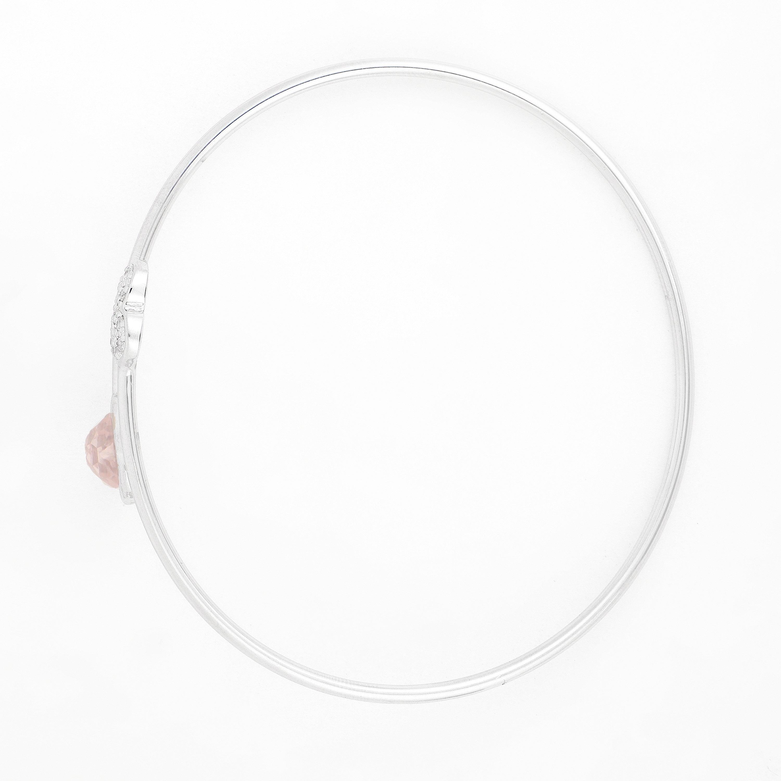 Love Breeze Silver Bangle - Diavo Jewels