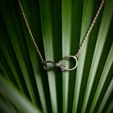 Eternal Love Infinity Silver Necklace - Diavo Jewels