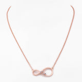 Eternal Love Infinity Silver Necklace - Diavo Jewels