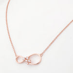 Eternal Love Infinity Silver Necklace - Diavo Jewels