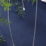 Zenith Luxe Silver Necklace - Diavo Jewels